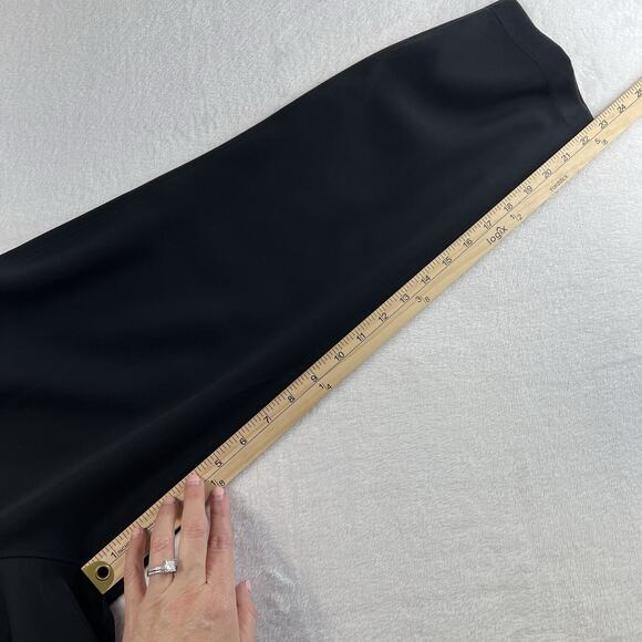 Lululemon Sz 6 On The Fly Straight Leg Crop Pants 23" Pockets Black W6AVMS Woven - Picture 13 of 15